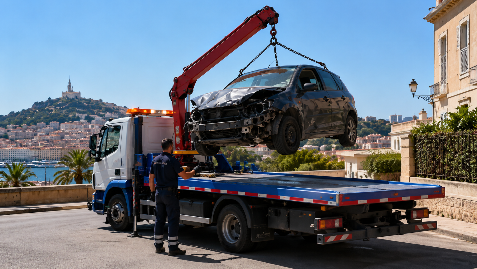 Enlèvement d’épave gratuit à Toulon