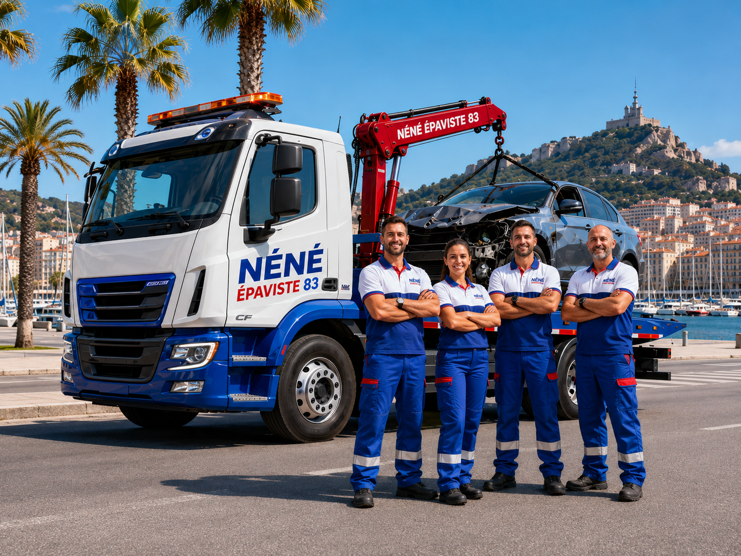 Néné Épaviste à Toulon pour enlèvement gratuit d’épave dans le Var