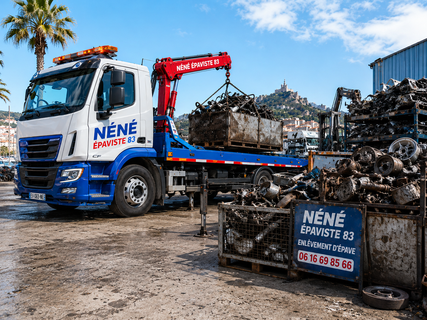 Récupération ferraille dans le Var